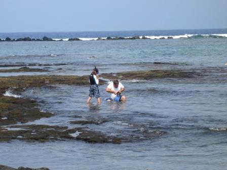 Snorkleing with Kids